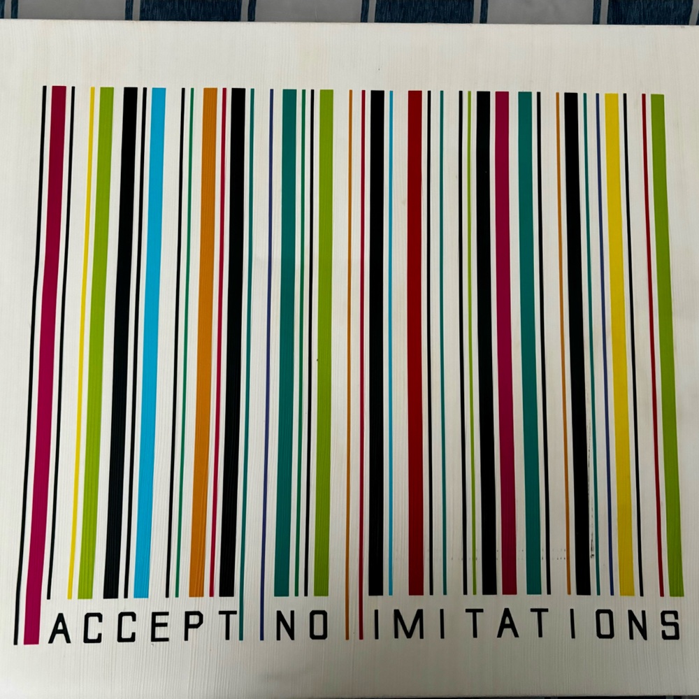 Wall Art Print - “Accept No Imitations”